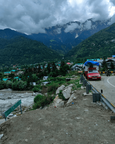 Manali to Solang Valley road journey image