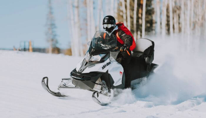 Solang Valley Snowmobiling winter adventure image