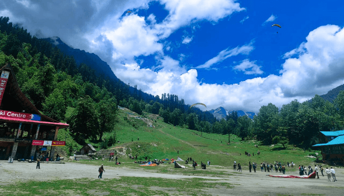 Solang Valley view Image